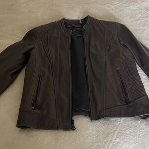 Marc New York Brown leather jacket